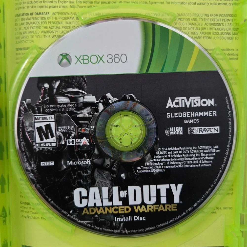 Call of Duty Advanced Warfare Day Zero Edition - Xbox 360 - CIB Tested & Working - Picture 4 of 11